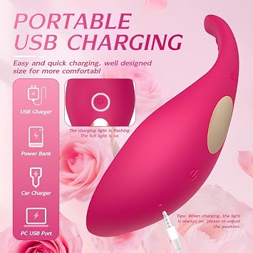 Rose Vibaotors Toys, 2026 Rose Vibratoer Device Licking Sucking Silent Multi Frequency Stick Women's Gift Toy RWI2