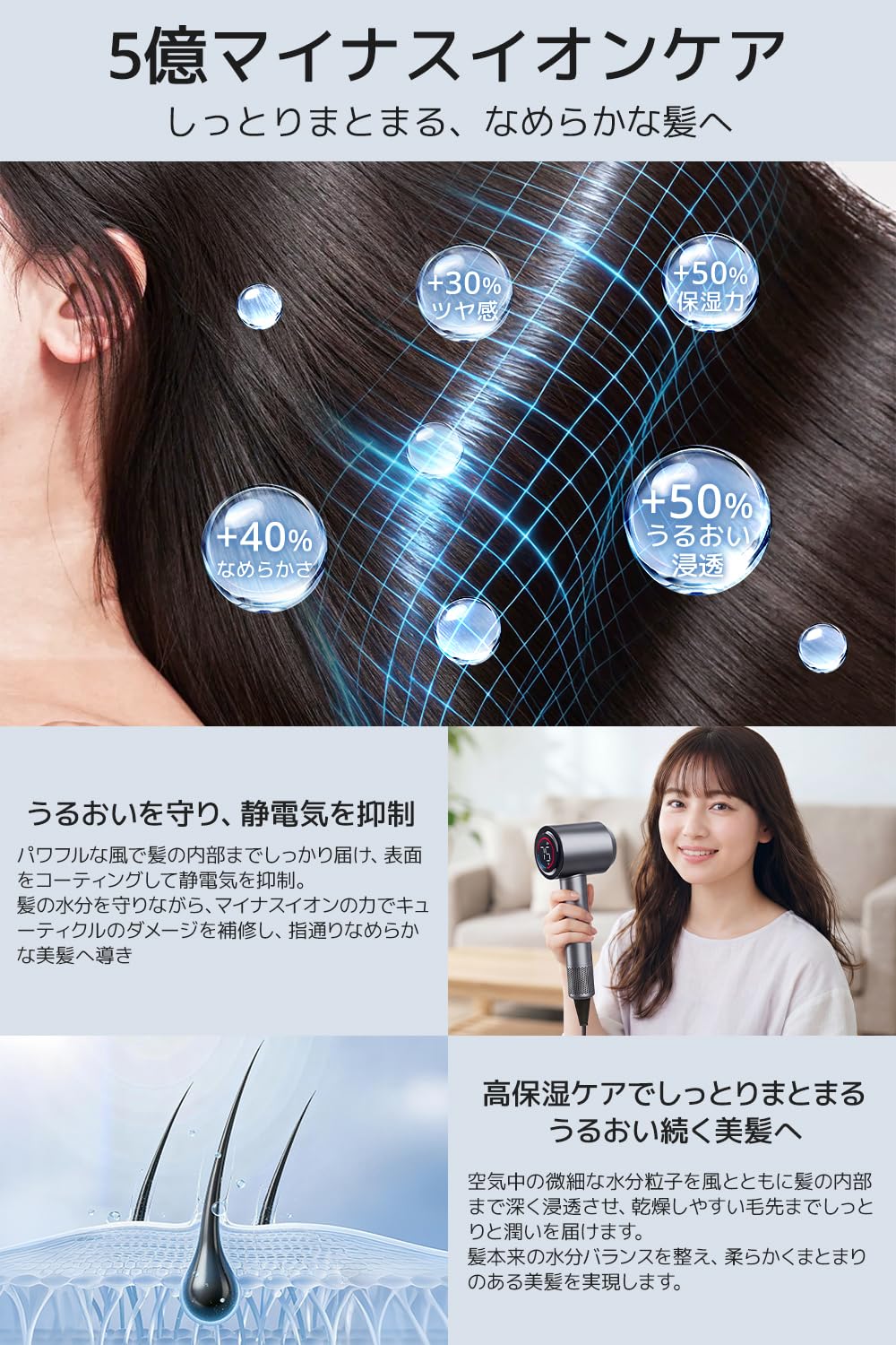 Amazon.co.jp: ドライヤー 【2026年進化モデル・1400W大風量速乾