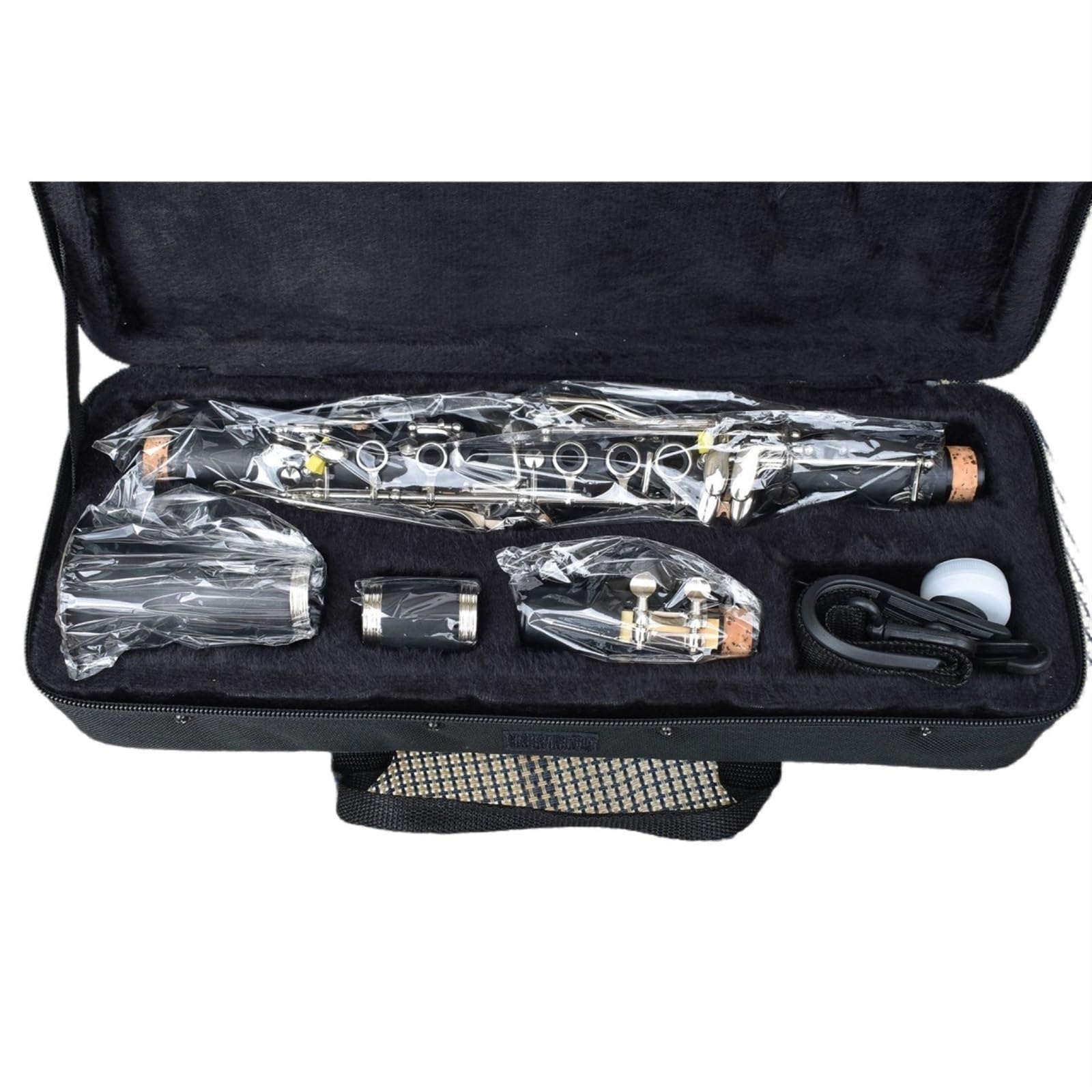 Clarinetto E Piatto Nero Strumento A Fiato Strumento Professionale Per Amanti Della Musica Per Principianti