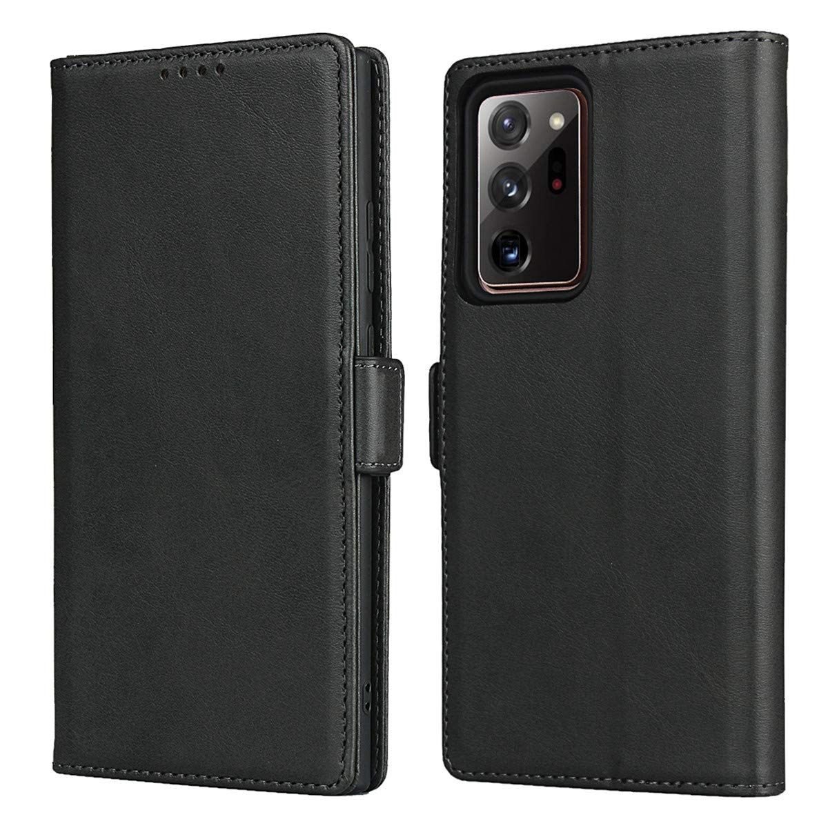 Étui portefeuille pour Samsung Galaxy Note 20 Ultra en cuir synthétique de qualité - 8