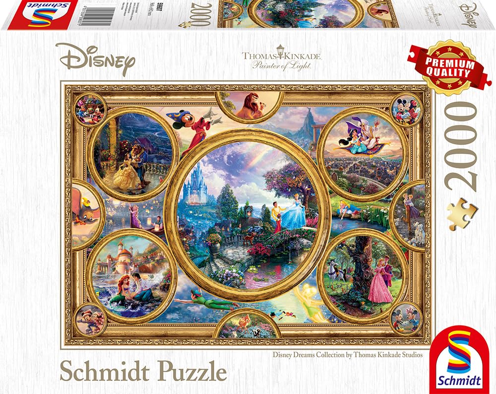 Amazon.com: Schmidt Thomas Kinkade: Disney - Dreams