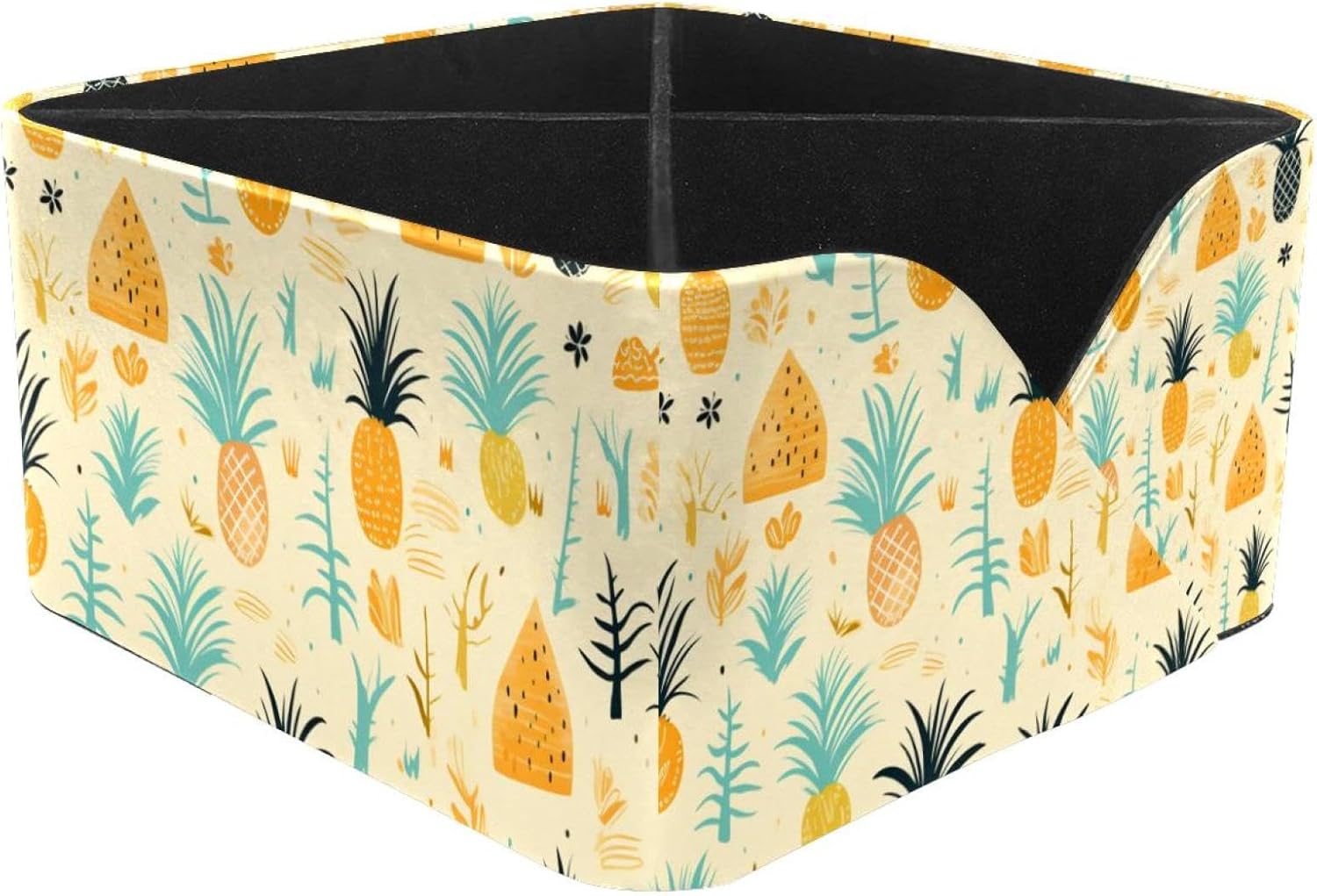 Office Desk Accessories,Desktop Organizer,Office Organizer,1-Pc,Fruit Pattern Pineapple Leaves