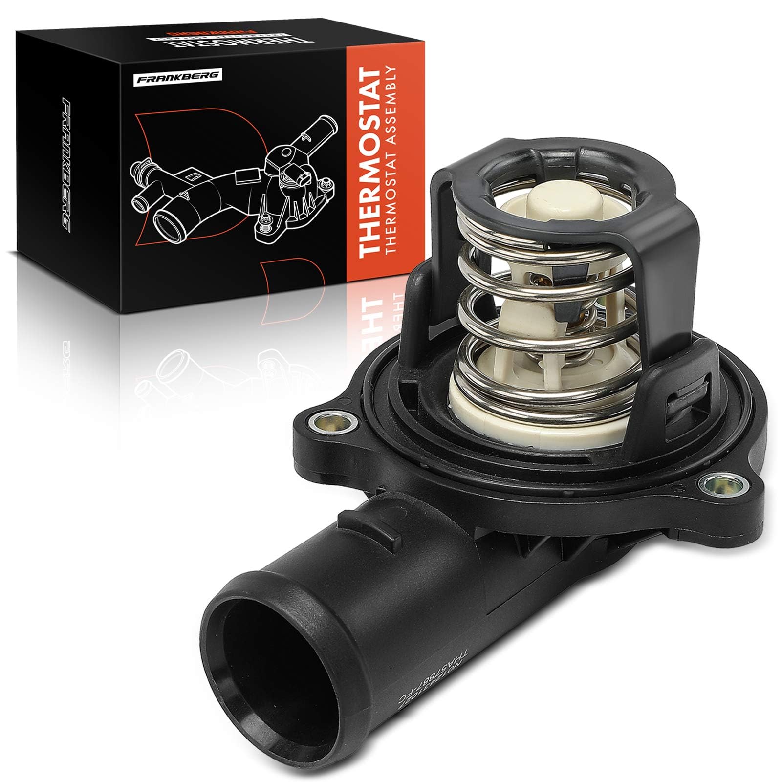 Frankberg Refrigerante del Termostato Compatibile con A4 Avant 8K5 3.0L T.o.u.a.r.e.g 7L6 7L7 7LA 3.0L Q7 4LB 3.0L A4 Avant 8ED 3.0L A6 Avant 4F5 3.0L Replace# 059121111F