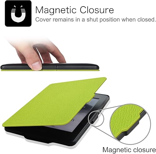 Vista 46 de Funda para Kindle Paperwhite Fintie SmartShell Negro