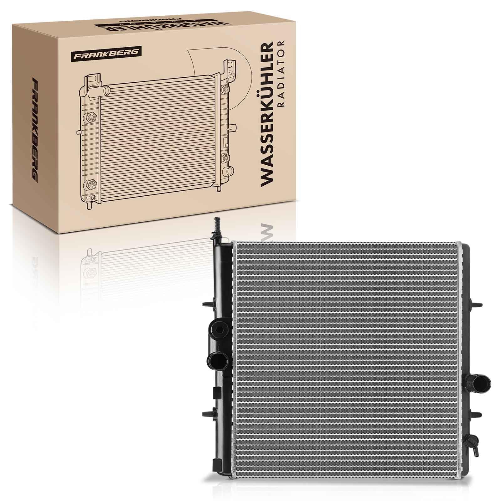 Frankberg Radiatore Motore Radiatore acqua Benzina Compatibile con 206+ 2L 2M 1.4L 206 CC 2D 1.6L 206 Compatto 2A/C 1.4L 206+ 2L 2M 1.1L 206 Compatto 2A/C 1.6L Replace# 133324