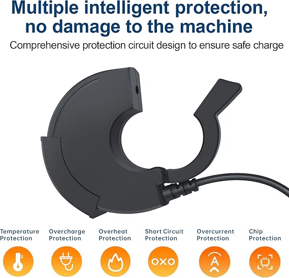 Motorcycle USB Charger, 30W PD + 18W QC3.0, Ultra-Thin Waterproof Dual Port Type-C& USB-A Fast Charger, SAE to USB Adapter for Phone/Tablet/GPS, Compatible with 12V-24V Motorcycles, ATVs, Boats