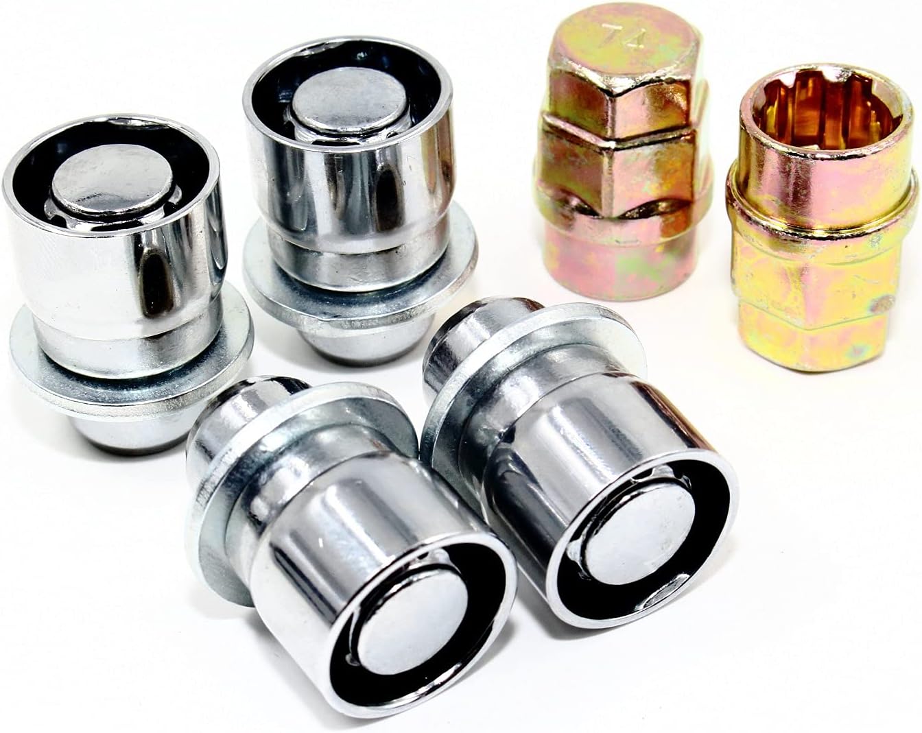 MOCW 0027600900 Wheel Lock Lug Nuts M12 x 1.5 Fit for 2001