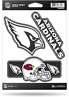 Vista 43 de Rico Industries NFL Football Triple Spirit Stickers Hoja de calcomanías triples