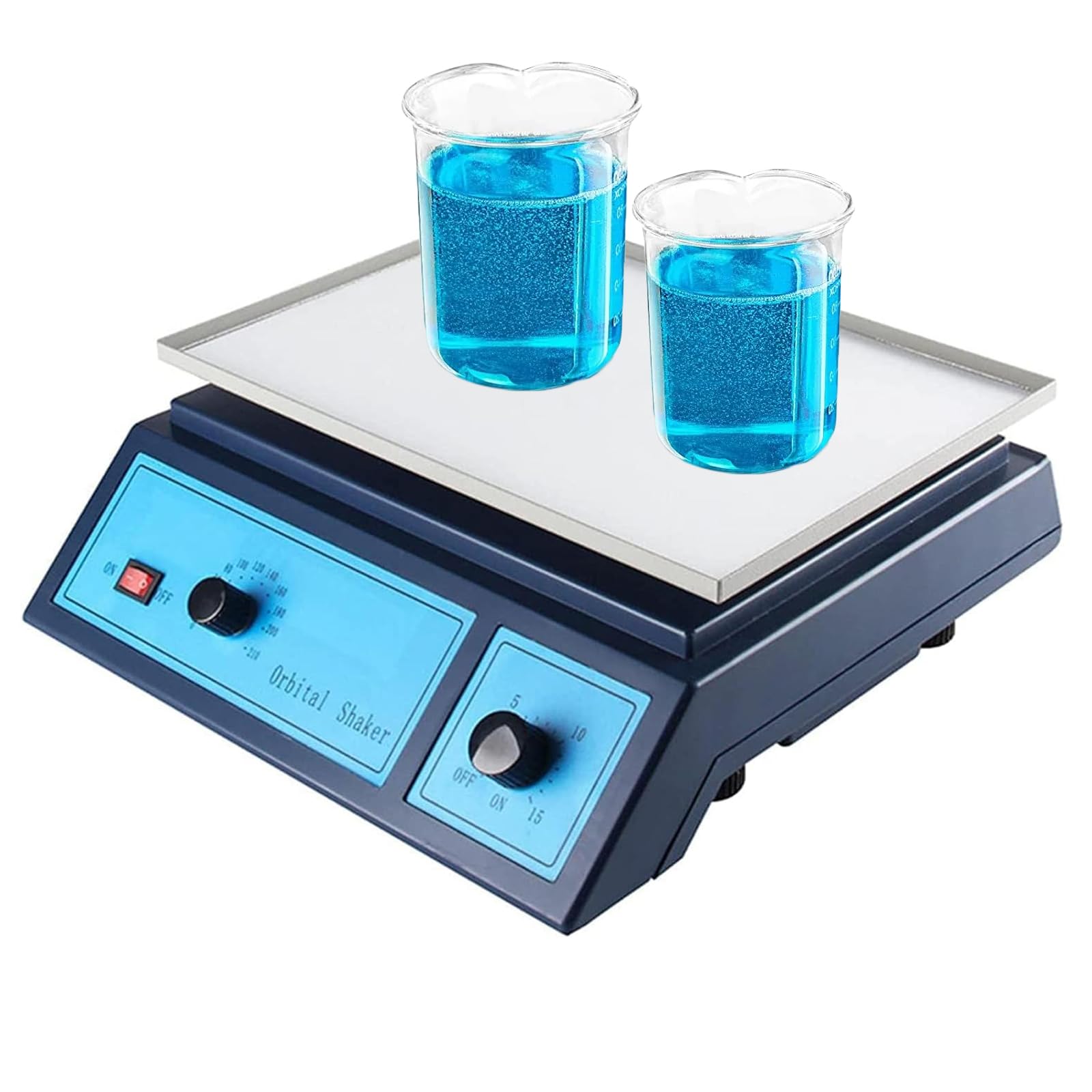 Miscelatore Oscillatore Da Laboratorio, Oscillatore Rotativo Da Laboratorio, Agitatore Orizzontale Da Laboratorio, 15-210 Giri/min E Tempo 0-15 Minuti Regolabili, Piattaforma Di Lavoro 32*22,5cm