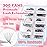 FADLASH Premade Fans Eyelash Extensions 300pcs 10D Premade Lash Fans D Curl Pre Made Fans Lash Extensions Volume Eyelash Extensions Premade Eyelash Fans Loose Fans (10D-0.07D-13-18mm)
