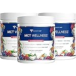 Gundry MD MCT Wellness Powder to Support Energy, Ketone Production and Brain Health, Keto Friendly, Sugar Free (90 Day Supply, Watermelon Lemonade)