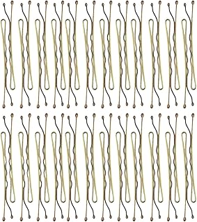 Kitsch Brown Bobby Pins - 1.87 Inches | Hair Accessories for Kids, Girls...