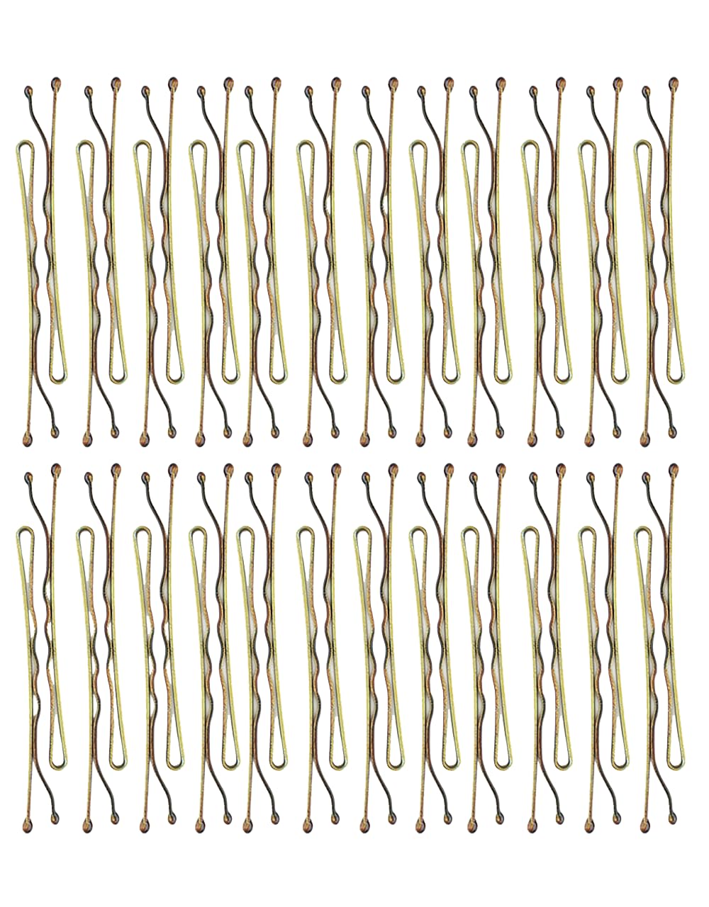 Kitsch Brown Bobby Pins - 1.87 Inches, Tortoise, 45 count (Pack of 1)