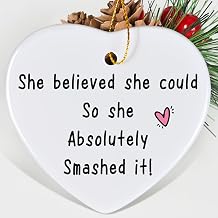 Jocidea Proud of You Gift - She Believed She Could so She Absolutely Smashed It - Well Done Gift - You Did It