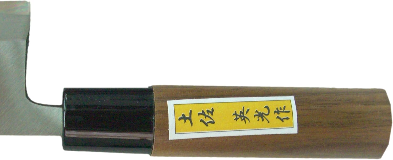 Tosa Knife, Scabbard, Single Edged, Blue Steel, No. 2, 5.3 inches (135 mm)