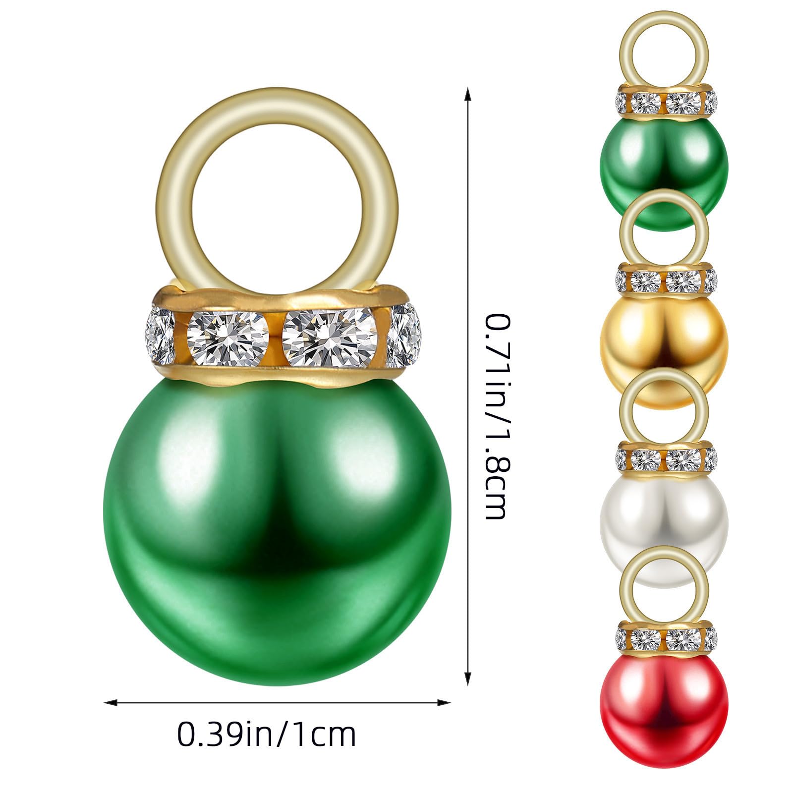 Operitacx 200 Unidades Bolas de Navidad Pequeñas para Árbol Diseño Festivo y Textura Refinada, Ligeras y Fáciles de Colgar para Decoración Interior y Exterior en Fiestas
