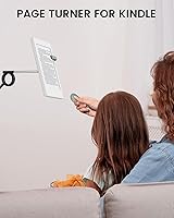 Vista 2 de Girador de páginas con control remoto para Kindle Paperwhite Scribe Oasis Kobo eReaders, girador de páginas para iPhone, iPad, tabletas Android