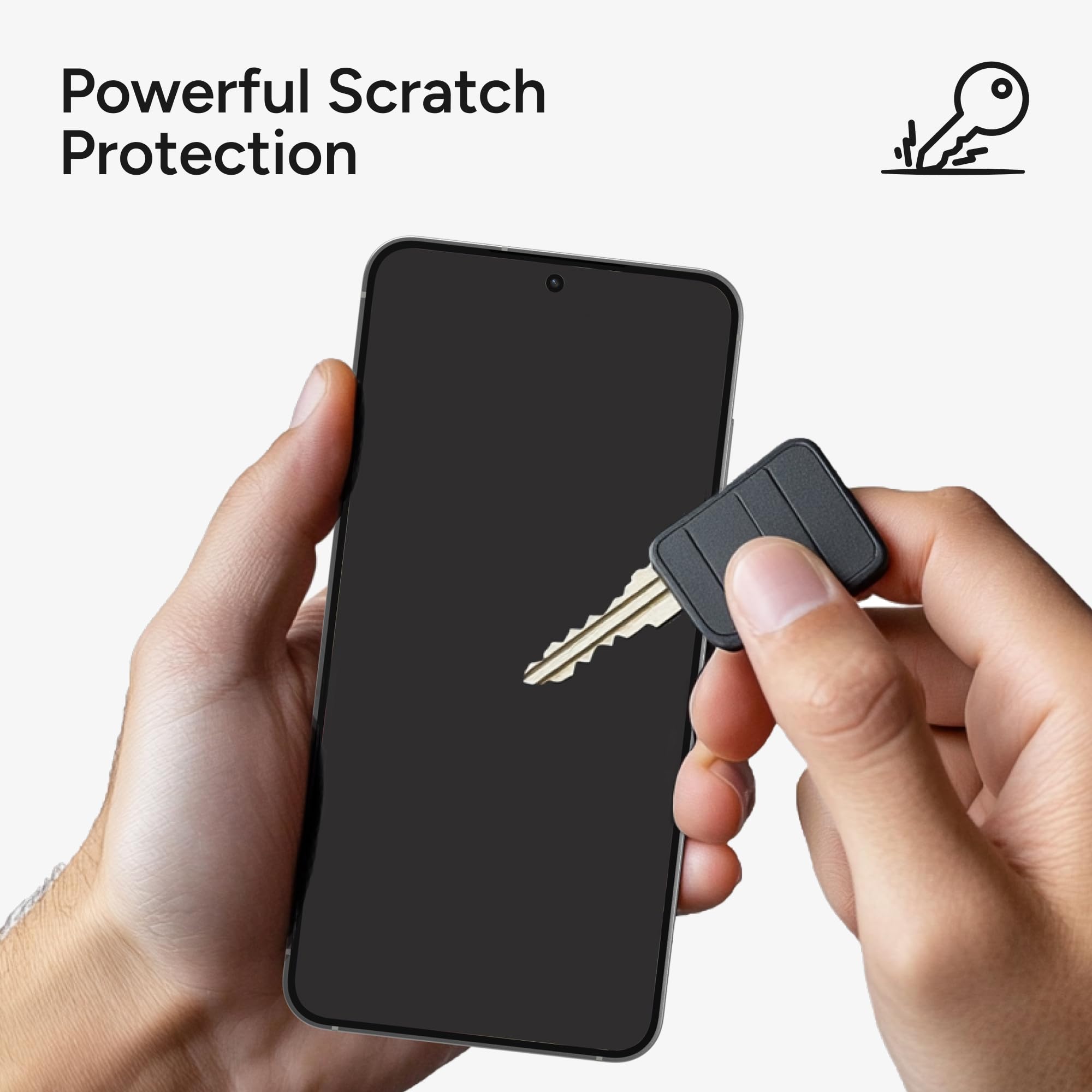 ZAGG Glass Elite - Protector de pantalla para Samsung Galaxy A36 5G - Cristal templado ultra fuerte, resistente a los arañazos, instalación EZ APK, InvisibleShield, fabricado con materiales reciclados