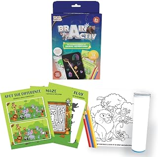 PlayMagic BrainActiv Ultimate Activity Kit - Animal Adventure Price In India