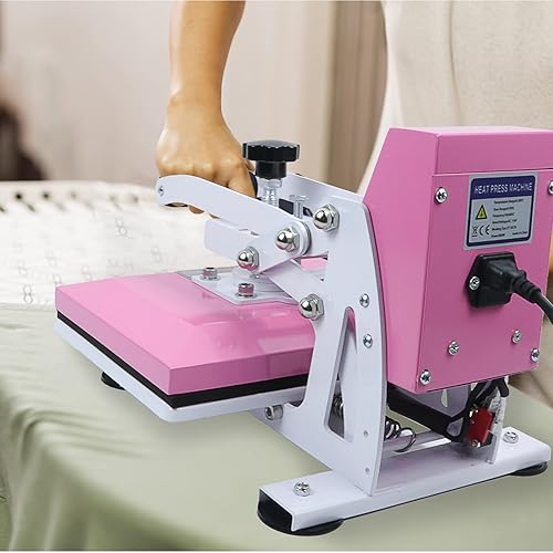 Miniatura 8 de Máquina de prensa de calor de alta presión de 12 x 10 pulgadas para camisetas, impresora digital de sublimación industrial para transferencia de