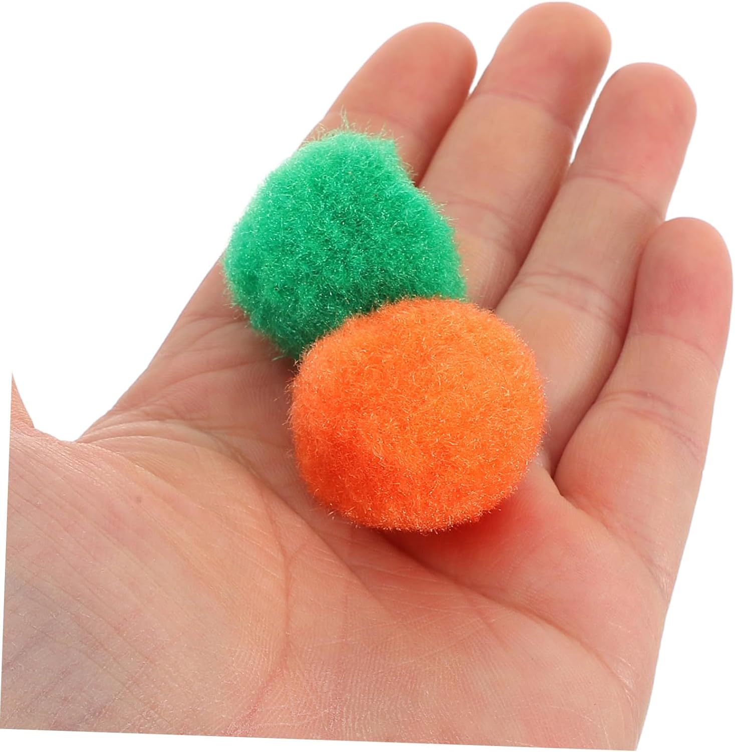 Uonlytech 1000pcs Multicolor Pom Poms Soft Plush Balls Bulk for DIY Crafts Hair Clip Accessories Keychains Decorative Cheer Arts and Crafts Supplies