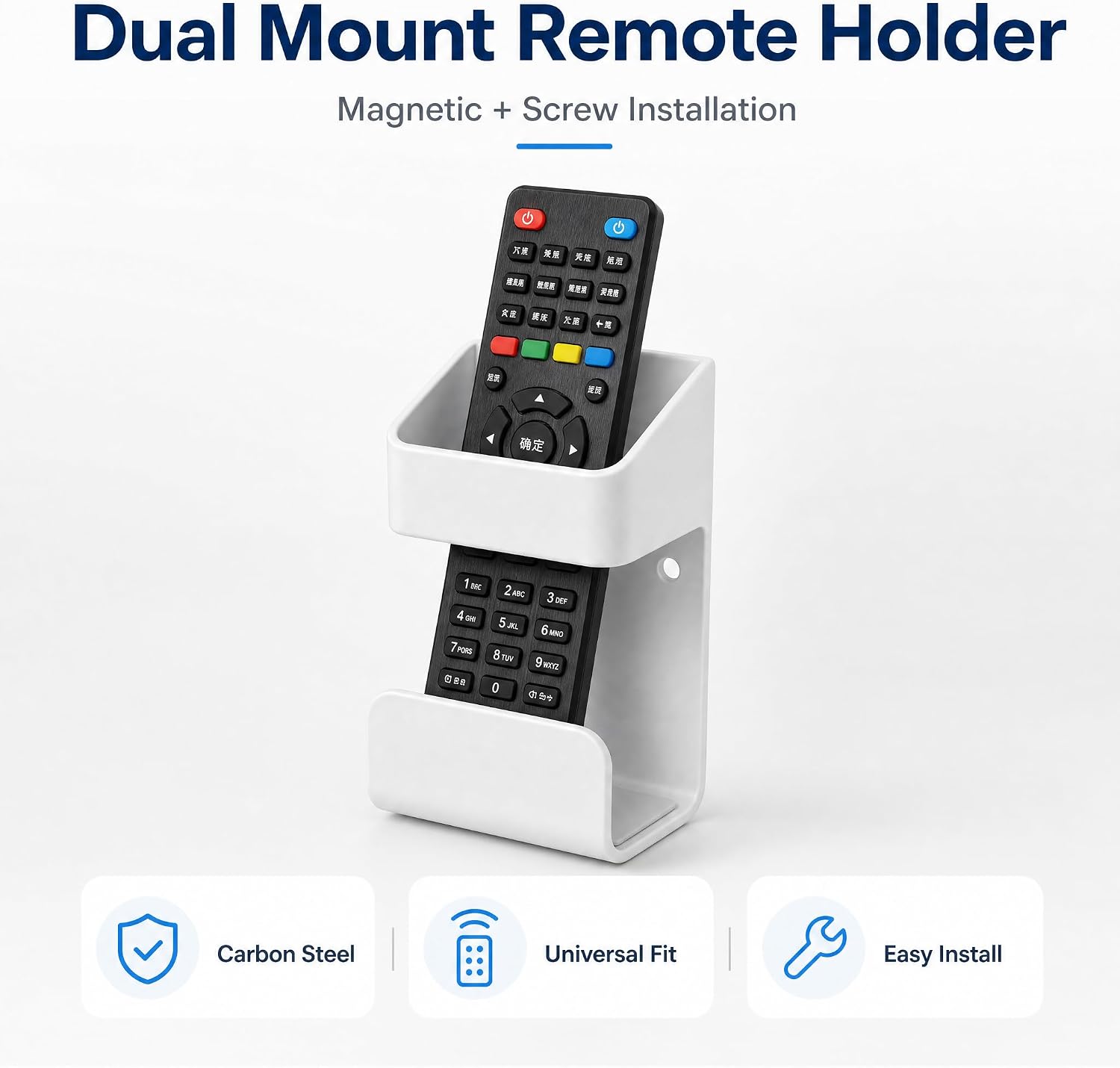 Magnetic Remote Control Holder Universal Magnetic Wall Mount