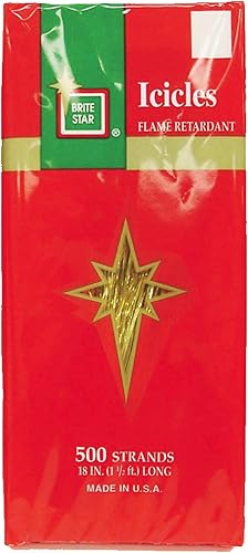 Miniatura 2 de Brite Star 500 hebras de oropel, oro (juego de 3)