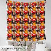 Vista 3 de jejeloiu The Yard - Tapicería de vinilo retro de los años 83 para sillas, tocadiscos de 3 yardas para proyectos de bricolaje en el hogar, decoración