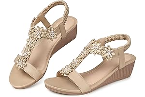 Wedge Sandals for Women Dressy: Comfortable Low Platform Wedges