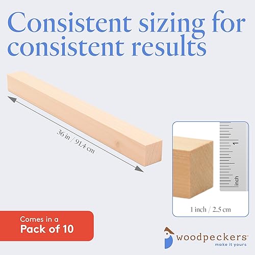 Miniatura 5 de Clavijas cuadradas de 91 cm36pulgadas