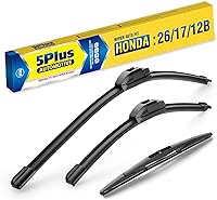 Vista 16 de Repuesto para HONDA Accord 2017-2008 Crosstour 2014-2012 /SUBARU Outback 2014-2010 Legacy 14-10 + Más (Paquete de 2), Escobillas Limpiaparabrisas