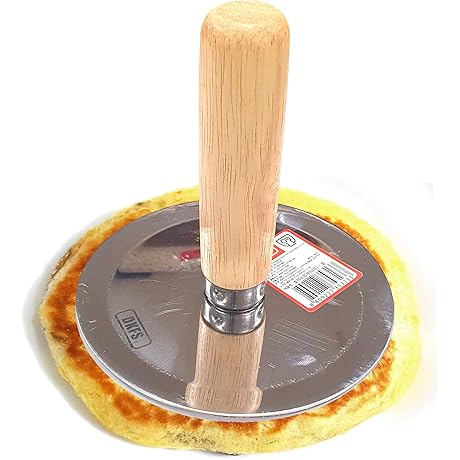Nori Iron Press Handheld: Premium Stainless Steel Plate for Perfect Korean Pancakes