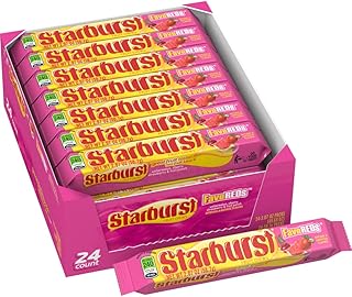 Sponsored Ad - STARBURST FaveREDS Chewy Candy Bulk Pack, Full Size, 2.07 oz, (Pack of 24)