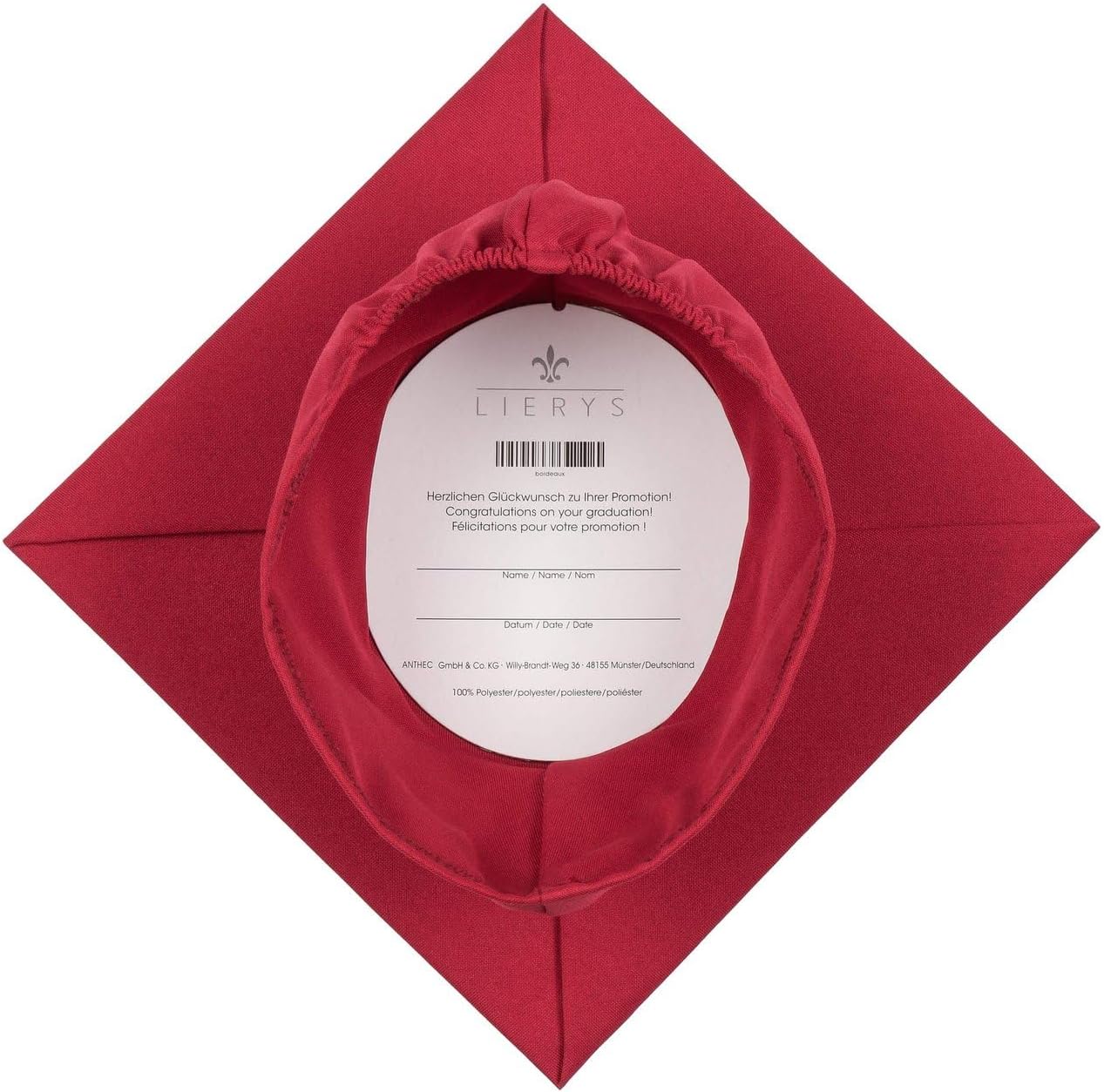 Lierys Graduation Hat Square Academic Cap Mortarboard for Students Graduating College University image 5