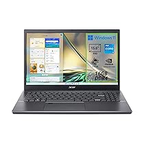 acer Aspire 5 A515-57G-524H PC Portatile, Notebook, Processore Intel Core i5-1235U, RAM 16 GB DDR4, 512 GB PCIe NVMe SSD, Display 15.6″ IPS FHD, NVIDIA GeForce RTX 2050 4 GB GDDR6, Windows 11 Home