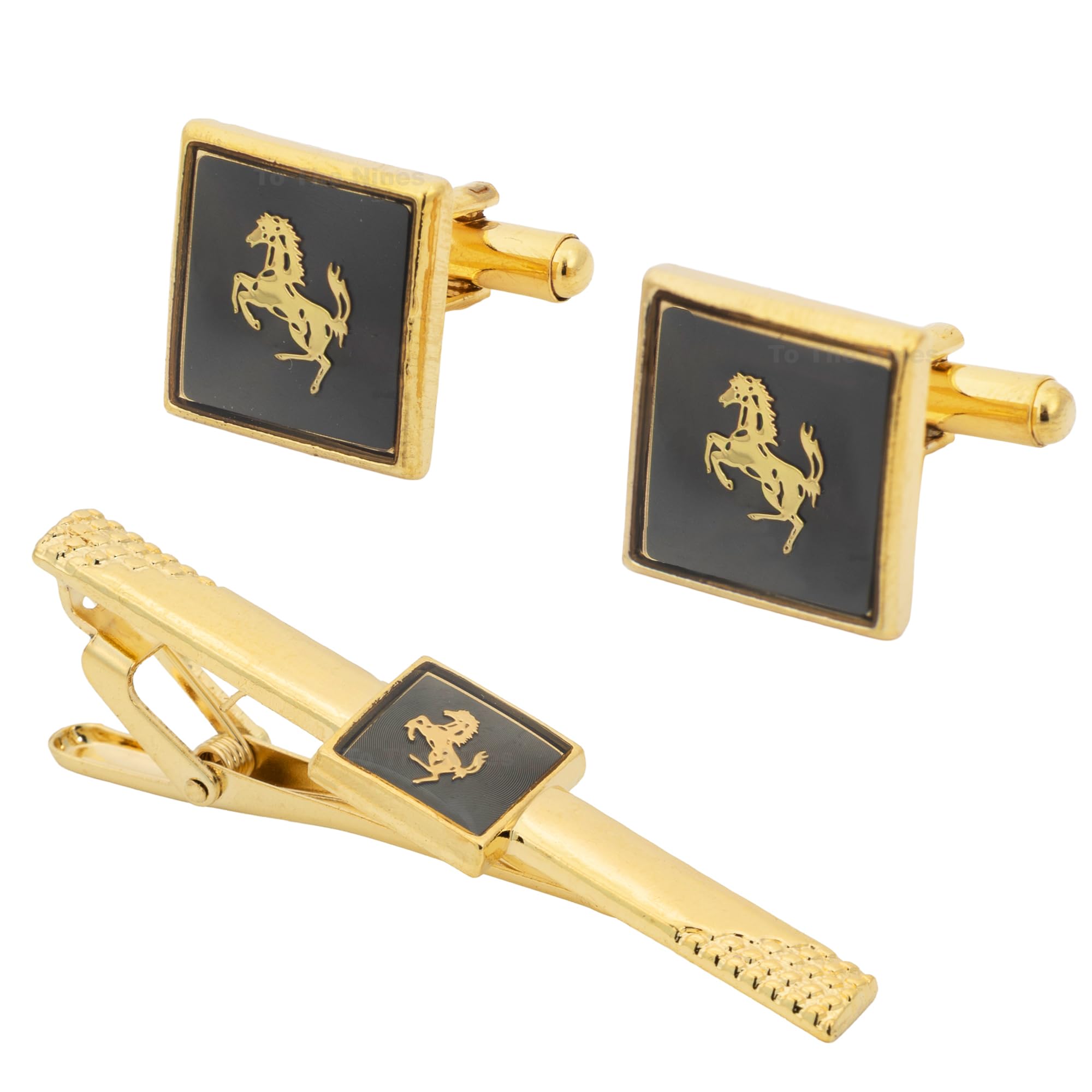 to the nines Men's Tie Pin and Cufflink Set-picture-45