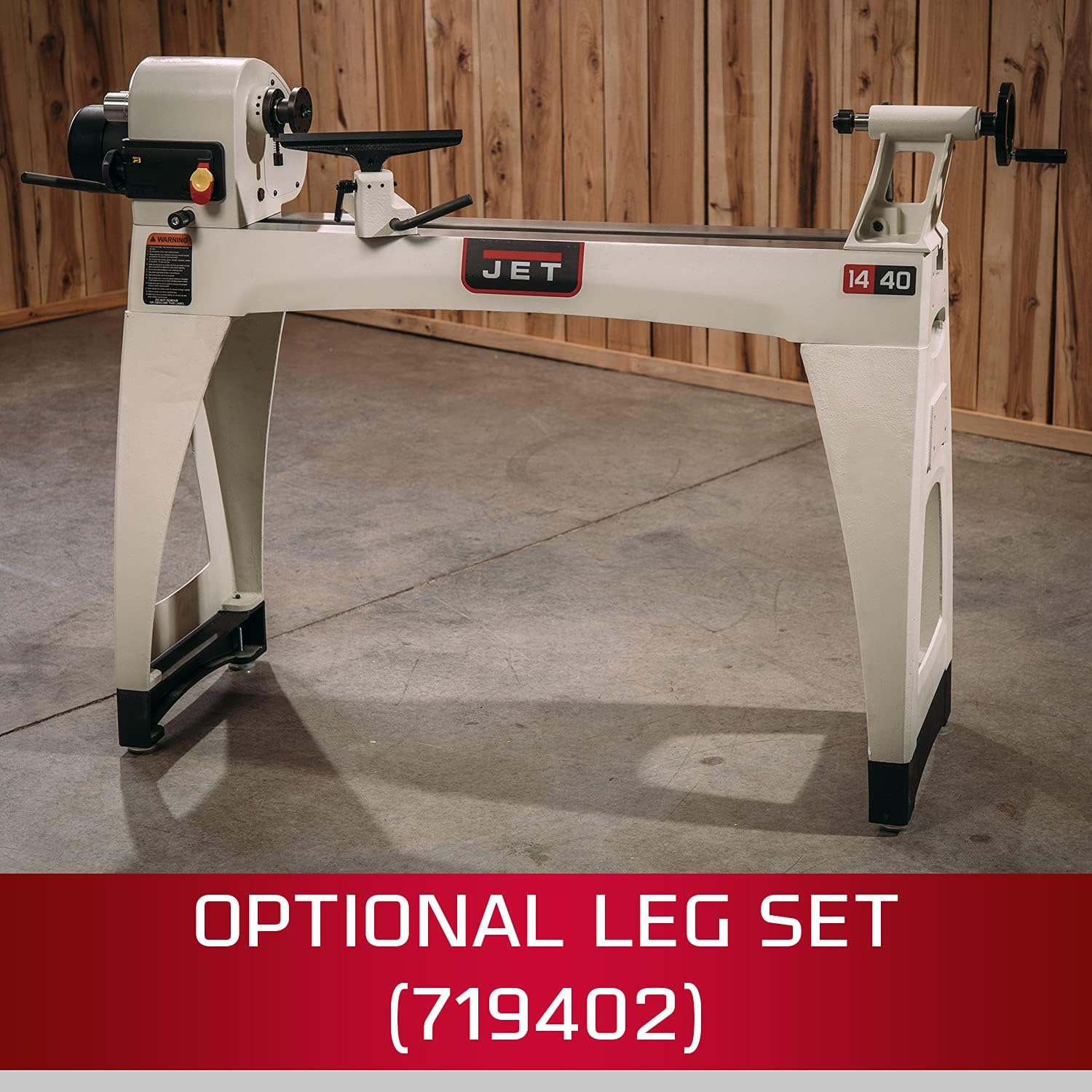 JET JWL-1440VS 14"x40" Benchtop Wood Lathe (719400) - - 