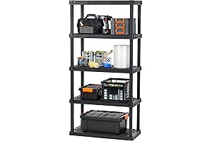IRIS USA 5-Tier Heavy Duty Shelving Unit