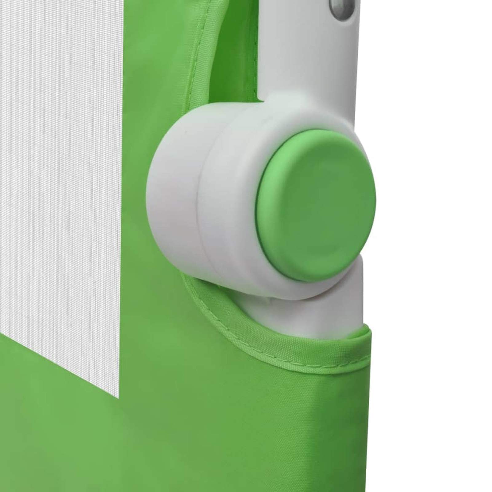Gecheer Barreras de seguridad, 2 barreras de seguridad, para cama de niños, verde, 102 x 42 cm, barra de cama infantil, protección de cama para niños, barrera para cama infantil, barrera para cama