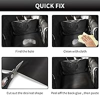 Vista 8 de Numola Parche de reparación de cuero, cinta de reparación de cuero autoadhesiva de 8 x 11 pulgadas, kit de reparación de vinilo