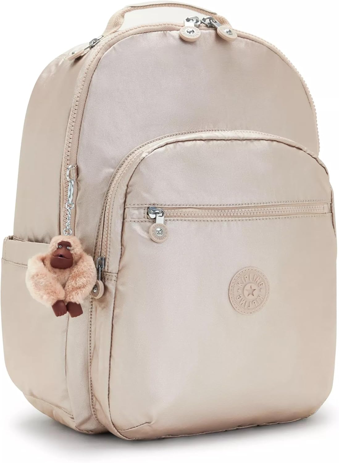 Kipling Women's Seoul 15" Laptop Backpack, Durable, Roomy with Padded Shoulder Straps, Built-In Protective Sleeve
