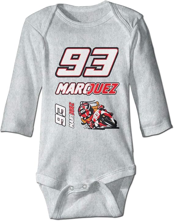 Amazon Co Jp マルク マルケス Motogp バイク王 ベビー服 赤ちゃん 子供服 新生児 長袖 ロンパース 肌着 女の子 男の子 可愛い 薄い 綿100 撮影 満月 出産 0 2t ファッション