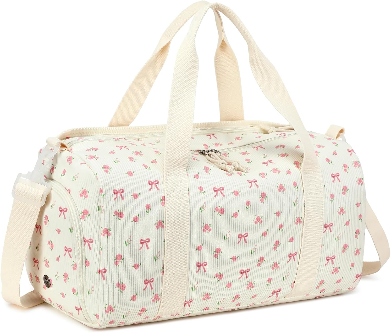 BLUBOON Duffle Bag Girls Kids Cute Gym Bag with Shoes Compartment & Wet Separation Waterproof Sports Overnight Travel Bag