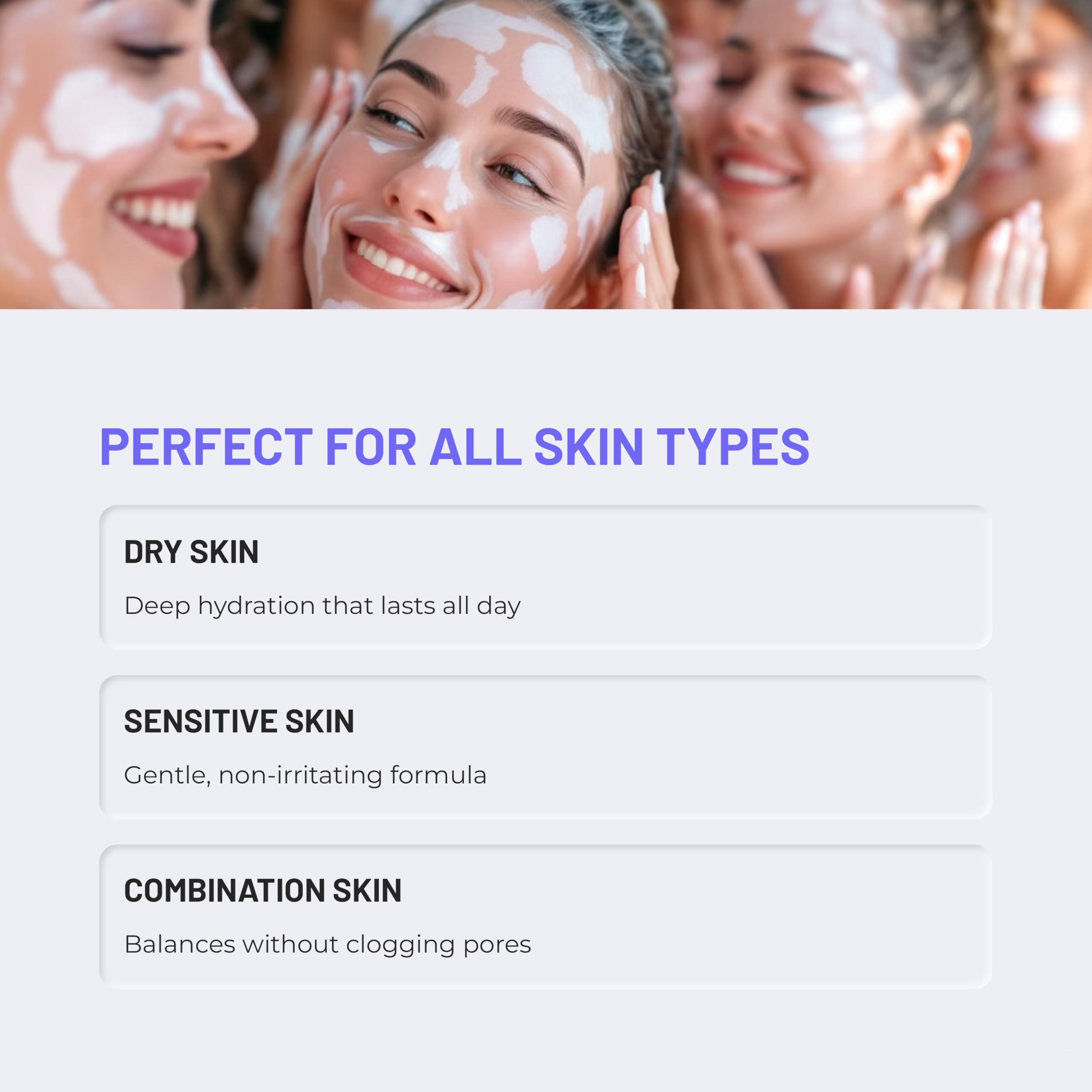 ican London Original Daily Face & Body Moisturiser Cream 500g, 500 g (Pack of 1) - Image 4