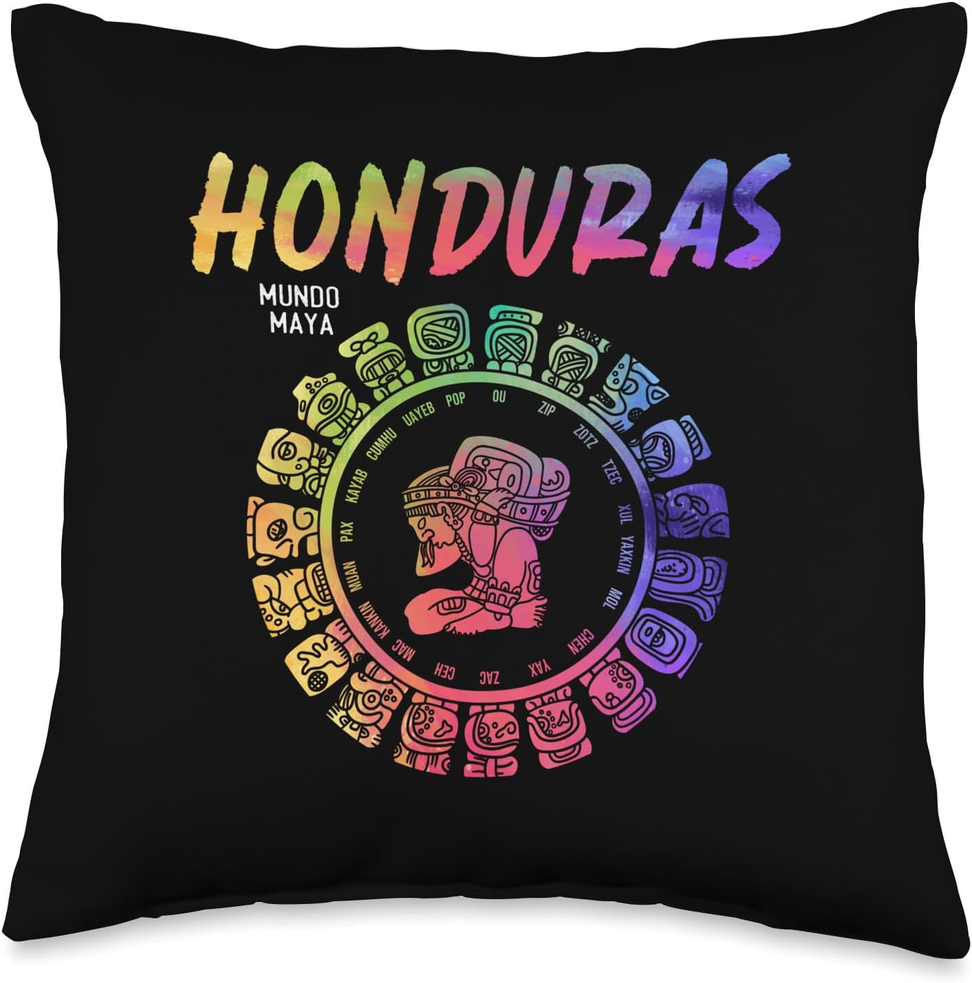 Honduras Calendario Maya Almohada de tiro hondureños Catrachos Hogar y Cocina
