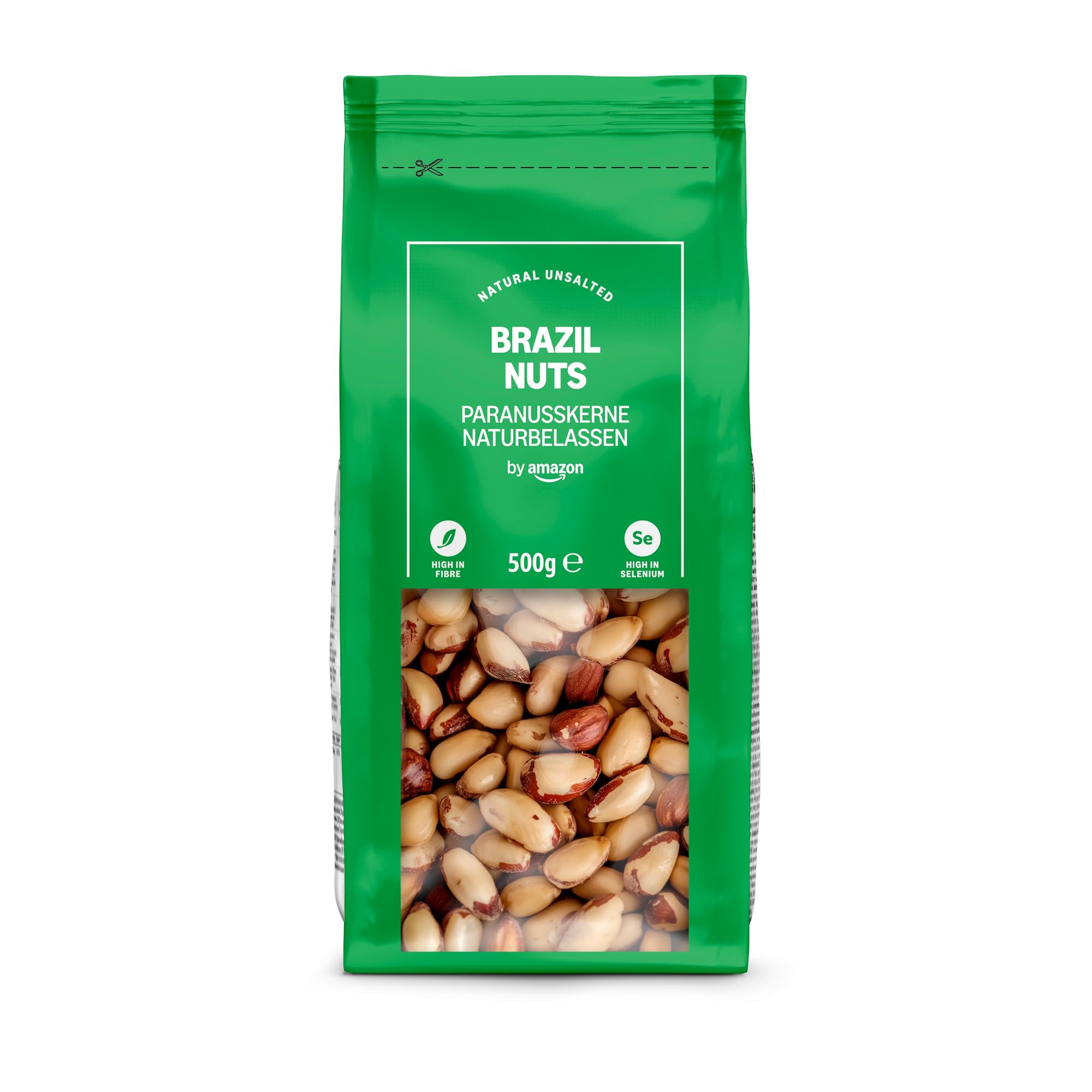 by Amazon Shelled Brazil Nuts, 500 g