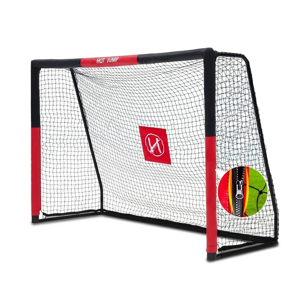 Soccer Goals for Backyard,10x6.5ft Metal Soccer Goal, Outdoor Kids Soccer Goal for All Ages,Soccer net with Zipper Design, Easy Assemble, Weatherproof Foam Padded Goal Post-image-33