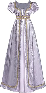 Regency Dress Women Regency Costume Victorian Gown Empire Waist Tea Party Dresses