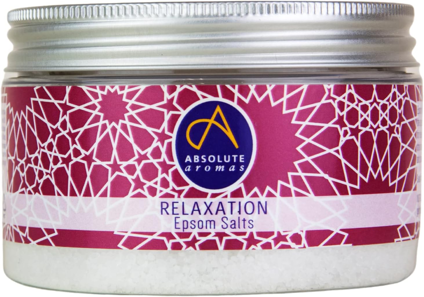 Absolute Aromas Epsom Bath Salts – Magnesium Sulphate Infused with 100% Pure Essentials Oils (Relaxation, 300g)