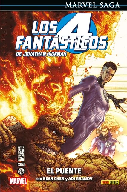 Portada de Los 4 Fantasticos de Jonatah Hickman 1 el Puente